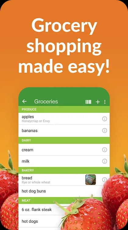 OurGroceries screenshot 1