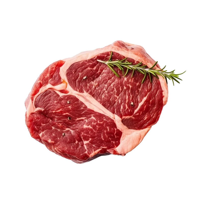 Beef ribeye steak photo