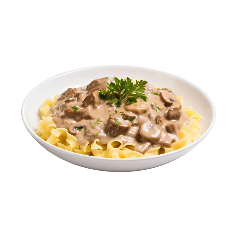 Beef stroganoff photo