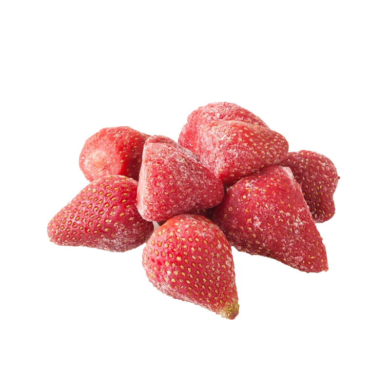 Frozen strawberries photo