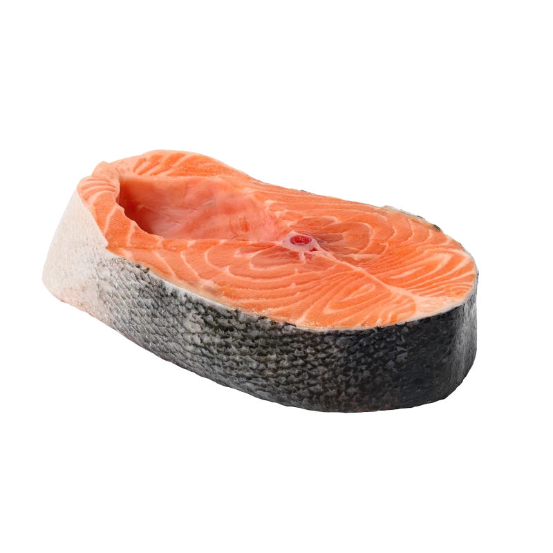 Salmon steak photo