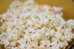 healthy snack ideas - popcorn