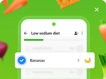 Low Sodium Diet Mobile View