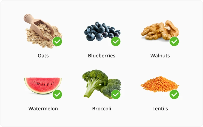 Foods to eat on a Diabetic Diet