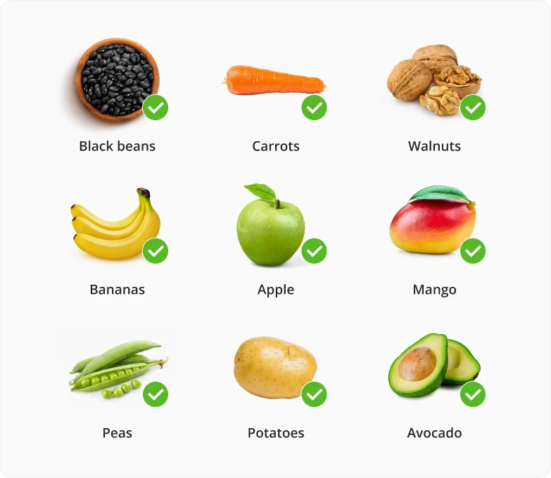 Foods to eat on a Vegetarian Diet