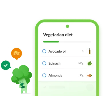 Vegetarain Diet Mobile View