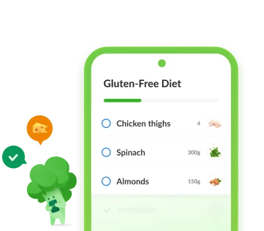 Gluten-Free Diet Mobile View
