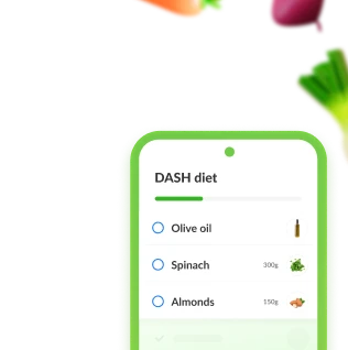 DASH diet Mobile View