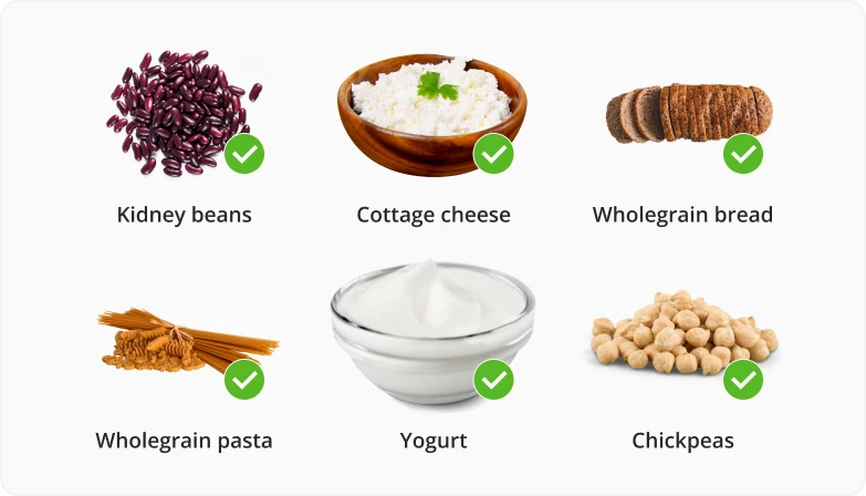Foods to eat on a High Protein Diet