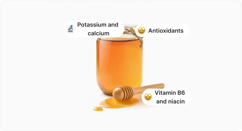 Honey nutrients