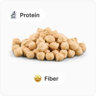 Chickpea nutrients