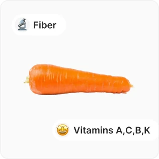 Carrot nutrients