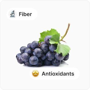 Grapes nutrients