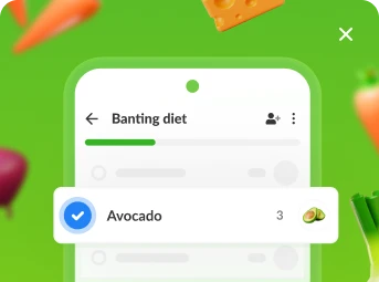 Banting Diet Mobile View