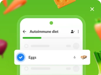 Autoimmune Diet pop-up mobile