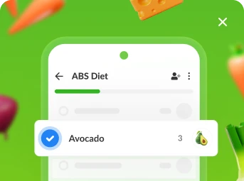 ABS Diet pop-up mobile